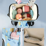 Fashion Oxford Shoulder Mother and Baby Bag Mami Outdoor with Baby Insulated Milk Storage Backpack Portable Storage