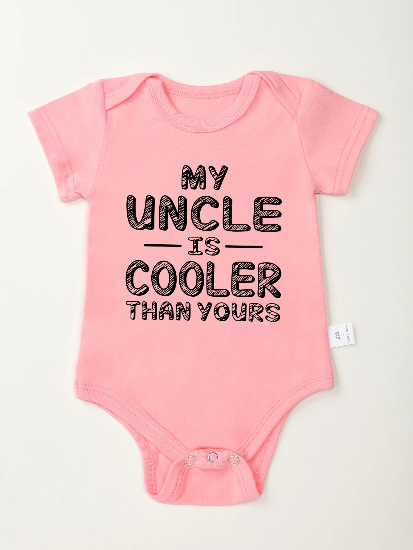 Toddler Jumpsuit MY UNCLE IS COOLER THE YOU Kawaii Baby Girl Boy Clothes Summer Cotton Onesie Summer Loose Breathable