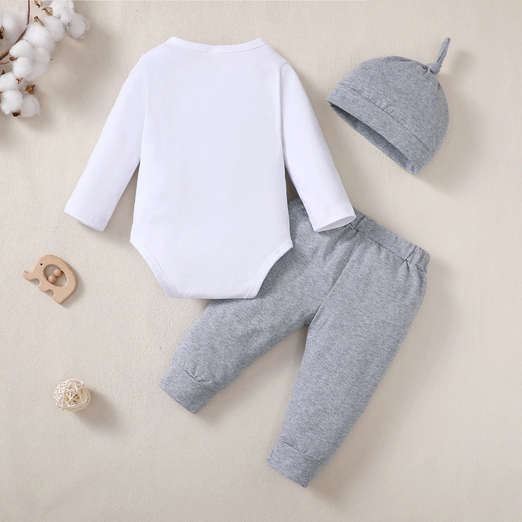 Winter   Newborn  Infant   0-24M  Baby   Boy   Long   Sleeves   Cotton   Hooded   Letter    Fashion    Baby   Hoodies   Clothing