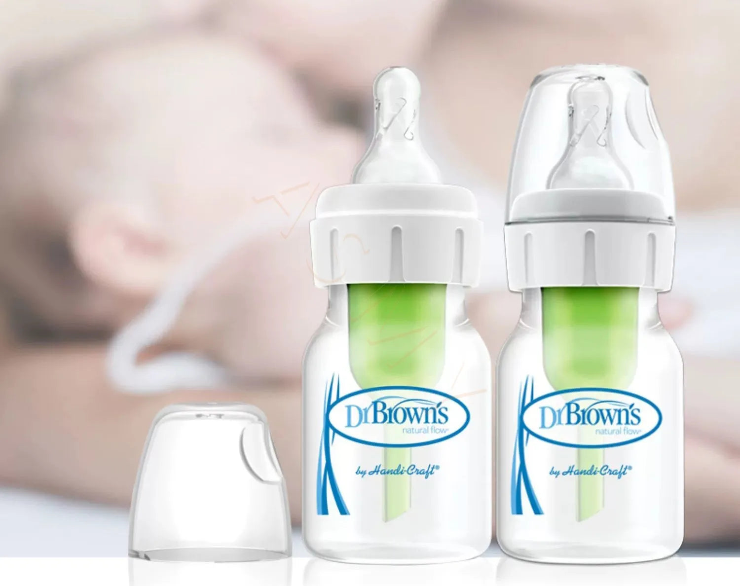 Dr. Brown's newborn baby bottle / 60ML 120ML  250ML  / Standard mouth PP milk bottle