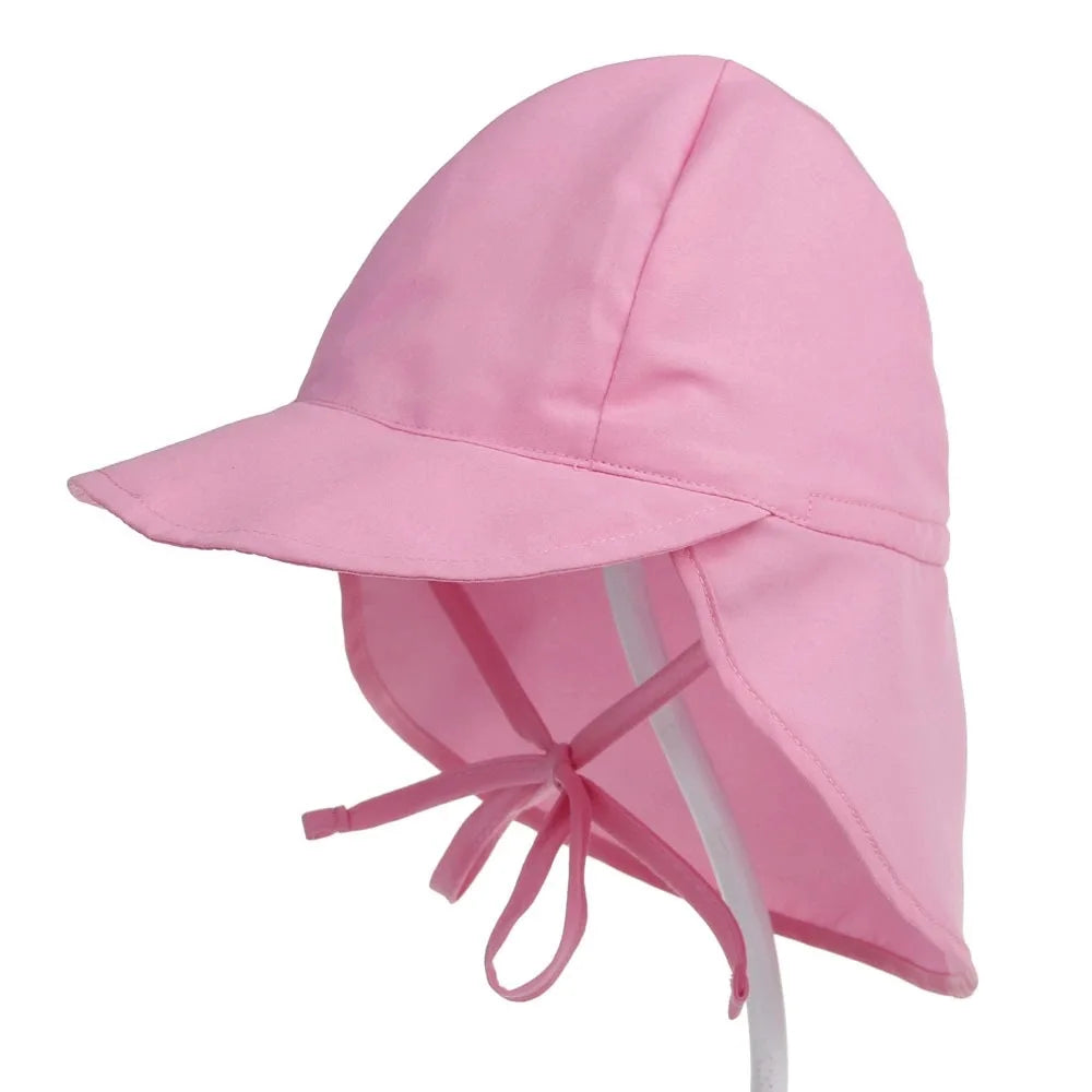 Quick-drying Children's Bucket Hats For 3 Months To 5 Years Old Kids Wide Brim Beach UV Protection Outdoor Essential Sun Caps