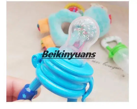 Baby Nipple bottle bite teeth toddler fruits vegetables bag tools baby nipple pacifier buckle enjoyed artifact newborn pacifier