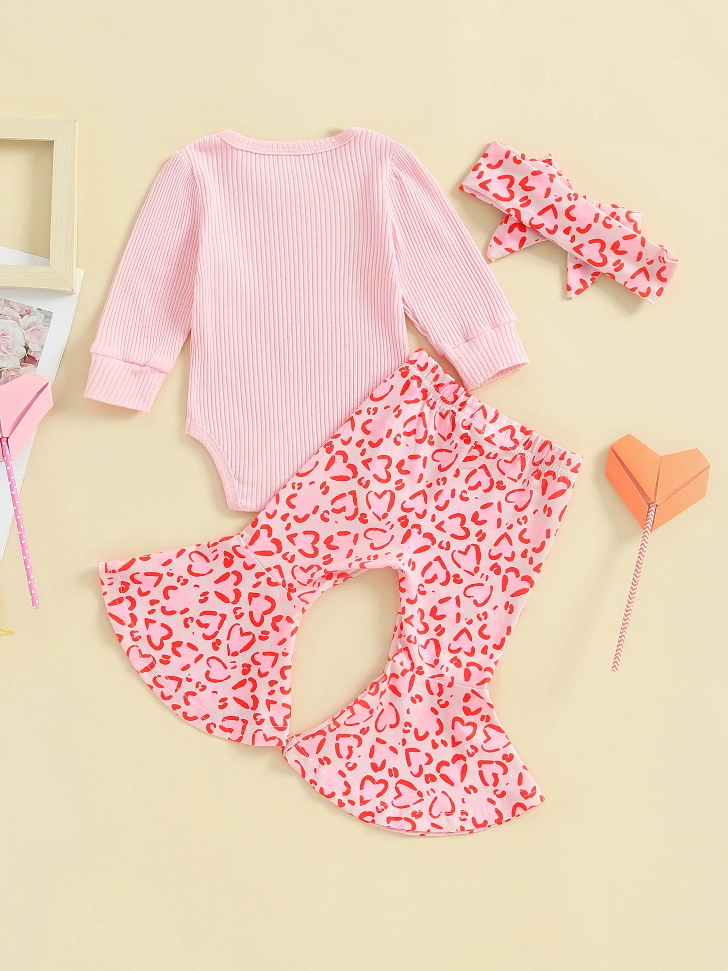 Toddler Girls Winter Clothes Set Long Sleeve Hooded Sweatshirt Tops Floral Print Pants Headband 3Pcs Outfit Set for Fall