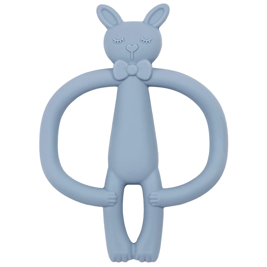 New Kids Teething Silicone Nursing Teether Gifts Newborn Dental Care Durable Teether Toys Teething Infant Chewing Toy Baby Stuff