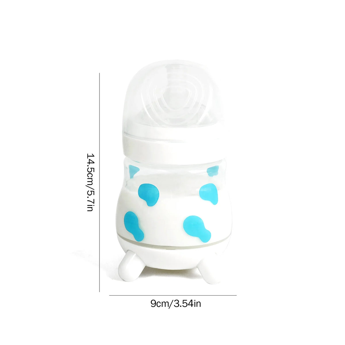 1PCS Cow Newborn Bottle 180ML/270ML Baby Bottle PP Bottle Anti-flatulence Bottle BPA Free Cute Cow Shape