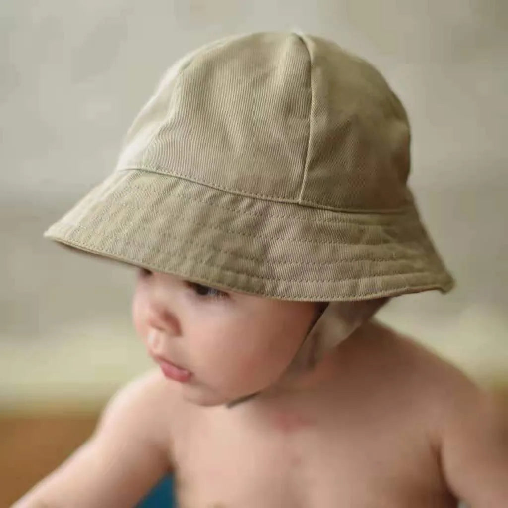 0-8years Baby Hat Summer Autumn Panama Baby Outdoor Fisherman Sun Hat Beach Accessories Kids Bucket Hat Baby Cap for Girls Boys