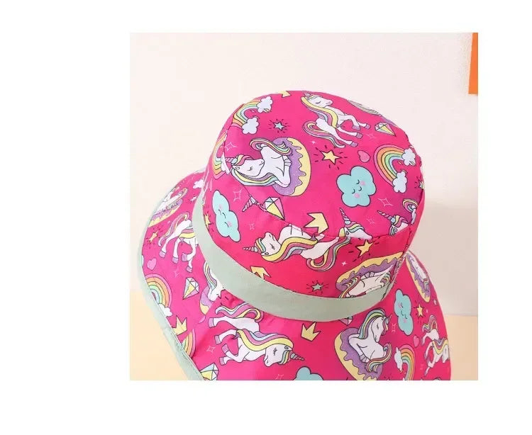 New 2022 Spring Summer Cotton Baby Sun Hat for Girls Boys Baby Bucket Hat Outdoor Children Fisherman Hat UV Protection Beach