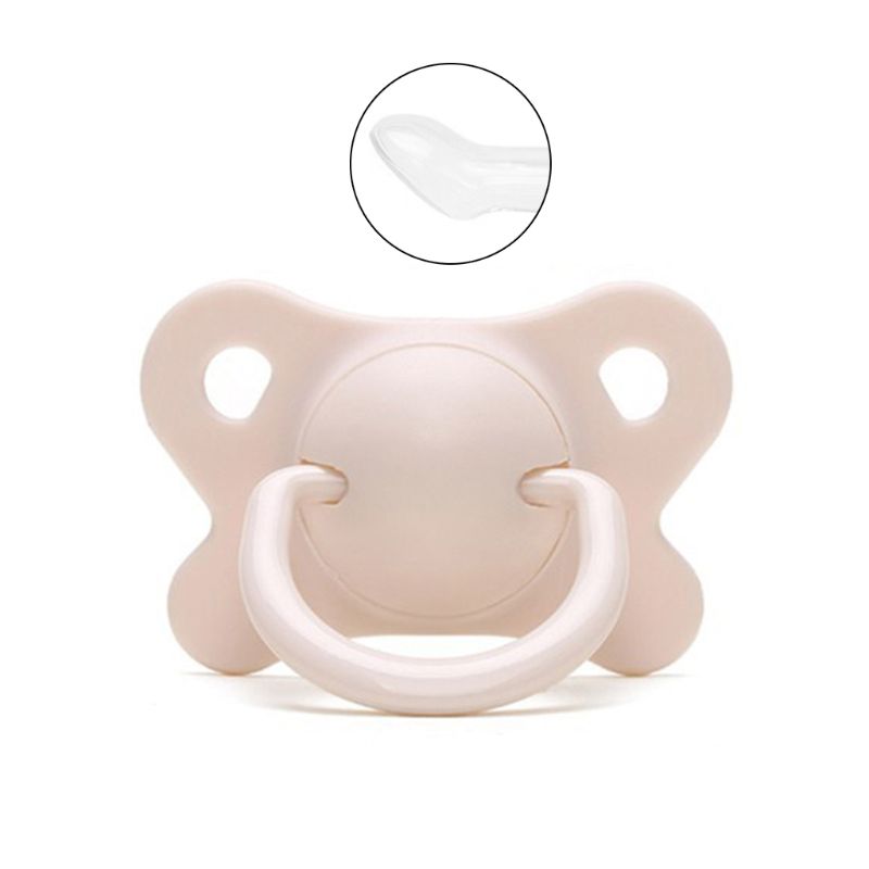 Silicone Pacifier Newborn Pacifiers Infant Teether Teething Pain Soothing Toy Safety Food Grade Teething  Toys