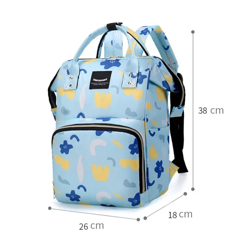 Fashion Oxford Shoulder Mother and Baby Bag Mami Outdoor with Baby Insulated Milk Storage Backpack Portable Storage