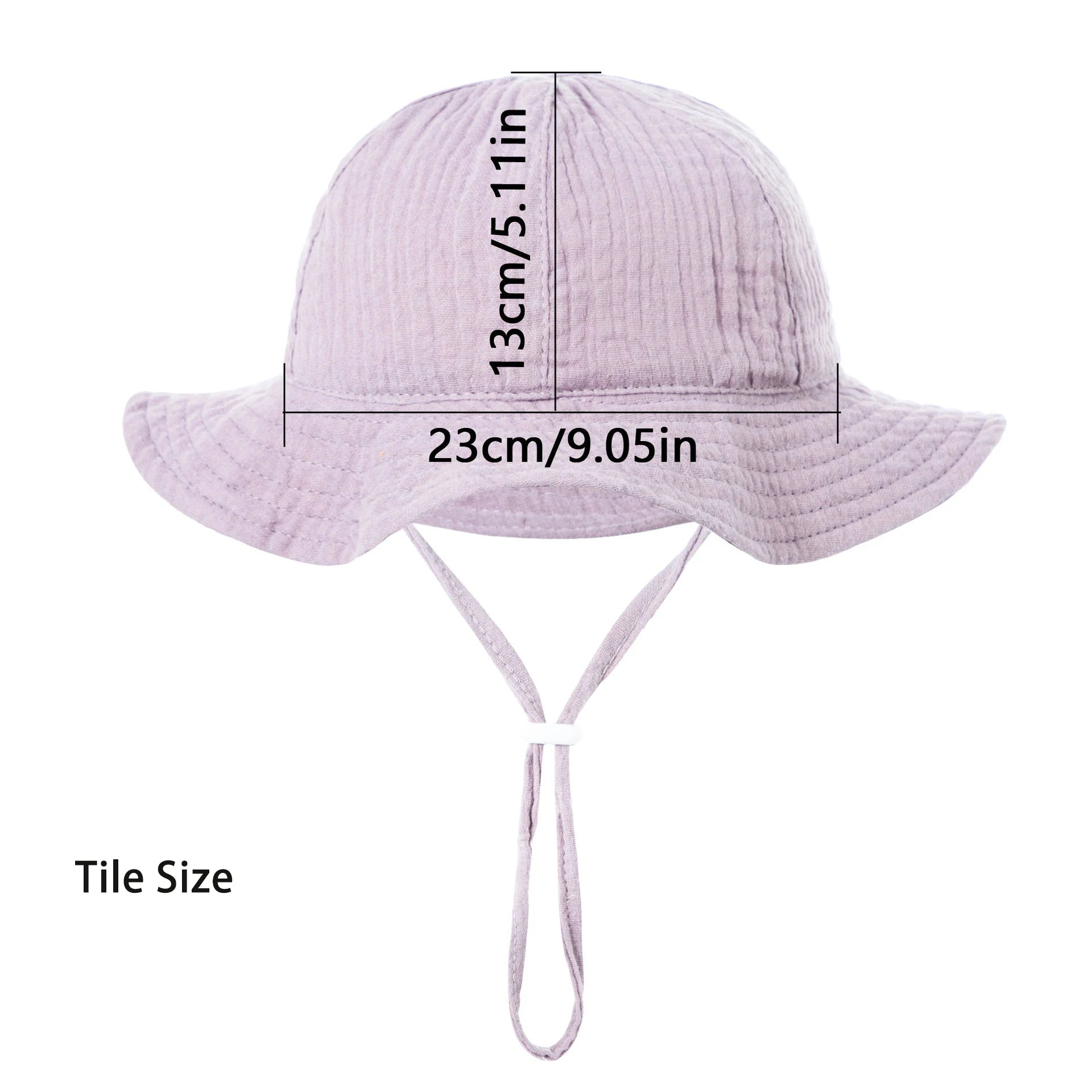 Baby Cotton Bucket Hat New Children Sunscreen Outdoor Caps Boys Girls Print Panama Hat Unisex Beach Fishing Hat For 3-12 Months