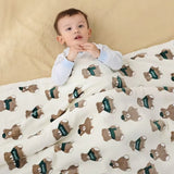 Ultra Soft Warm Cozy  Fleece Toddler,Fluffy Infant or Newborn Receiving Blanket for Crib,Cute Warm Baby Blanket