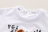 New Children Summer Kids Boys Clothes Cartoon Cotton T Shirts Shorts 2Pcs/sets Infant Fashion Casual Toddler Tracksuit 0-5 Years