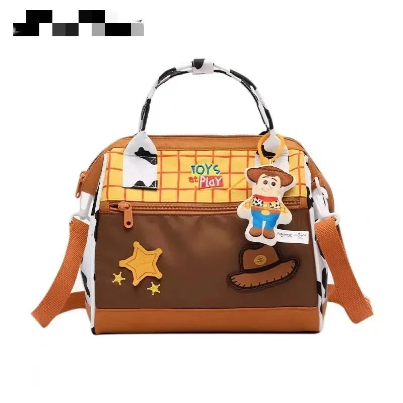 New Disney Fashion cartoon toy story Bag Outdoor Shopping Large Capacity Baby Handbag Big Shopping Bag