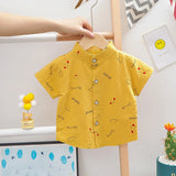 New Summer Baby Boys Clothes Suit Children Girls Fashion T-Shirt Overalls 2Pcs/Set Toddler Casual Costume Kids Tracksuits