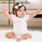 "My Mom Thinks She's in That So Cute" Newborn Baby Bodysuits Fashion Funny Baby Romper Girl Clothes Short Sleeve Infant Romper