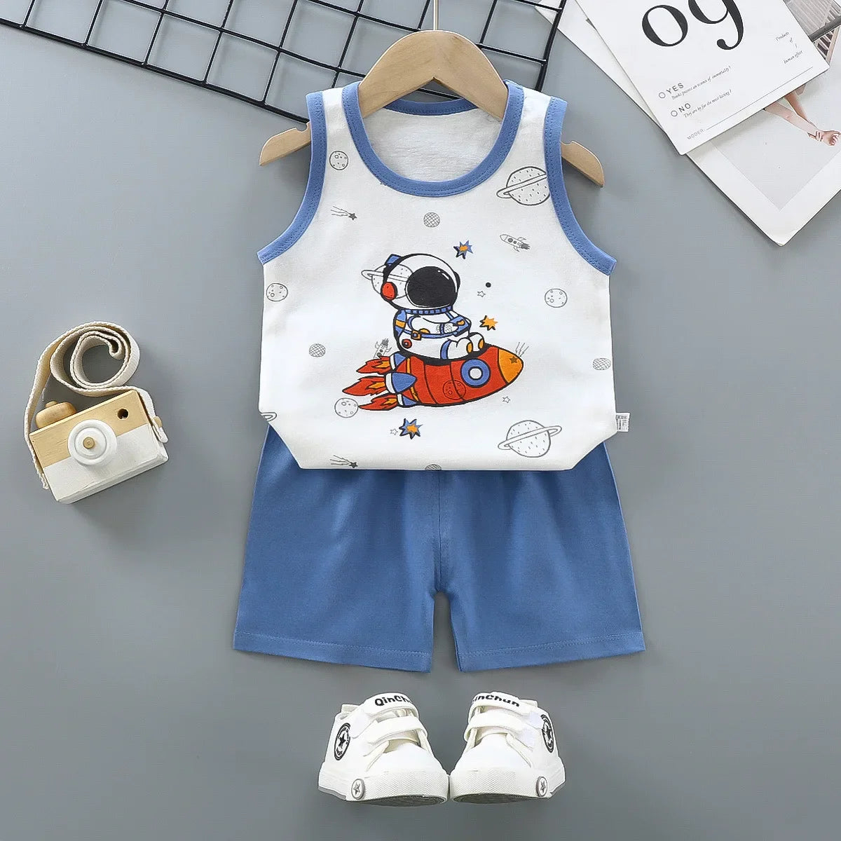 Summer Baby Clothes Set Casual Baby Boy Clothing Set Kids Short Sleeve Sports Set Tshirt Shorts Infant Baby Girl Clothes suits