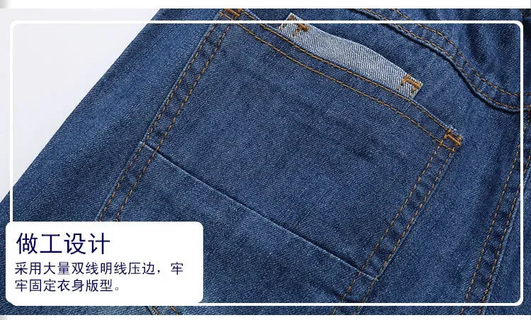 4 To 13 Years Kids Boys Denim Shorts New Summer Casual Children Boys Jeans Shorts Cotton Breathable Soft Kids Boys Trousers