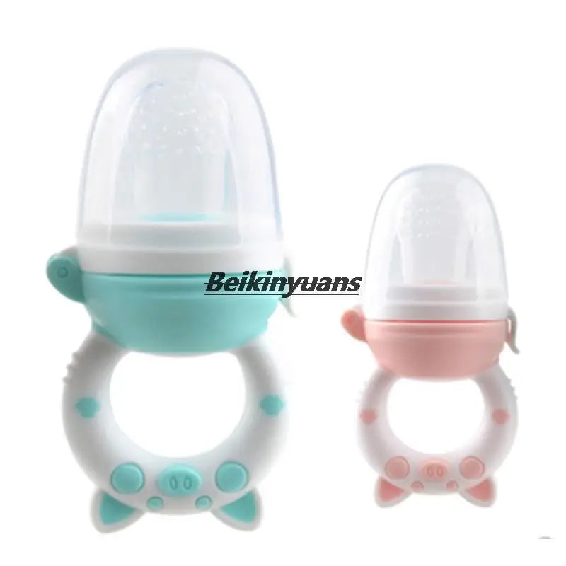 Baby Nipple bottle bite teeth toddler fruits vegetables bag tools baby nipple pacifier buckle enjoyed artifact newborn pacifier