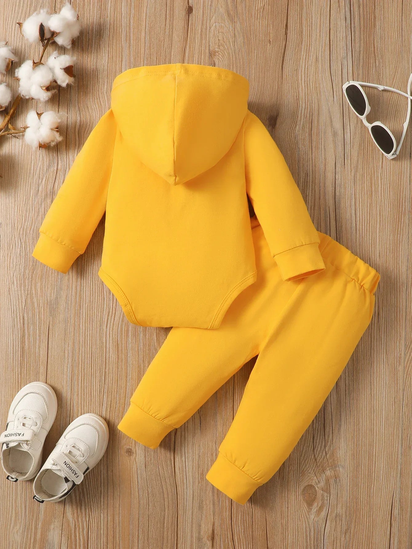 Winter   Newborn  Infant   0-24M  Baby   Boy   Long   Sleeves   Cotton   Hooded   Letter    Fashion    Baby   Hoodies   Clothing