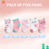 10 Pairs/Set 0-12Month Newborn Baby Girl Sock Cotton Solid Soft Infant Socks Girls Kids Spring Autumn Children's Socks For Girls