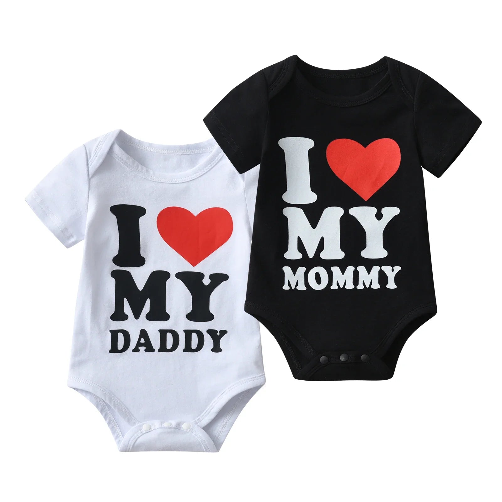 2pcs/pack Newborn infant Baby Boy Summer Triangular Crawling Clothes Fashion Letters Printed Short-sleeved Bodysuit Top Clothing