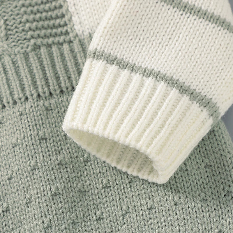 Baby Bodysuits Long Sleeve Spring Autumn Outwear Newborn Boy Girl Knitted Onesie Winter One Pieces Toddler Infant Unisex Clothes