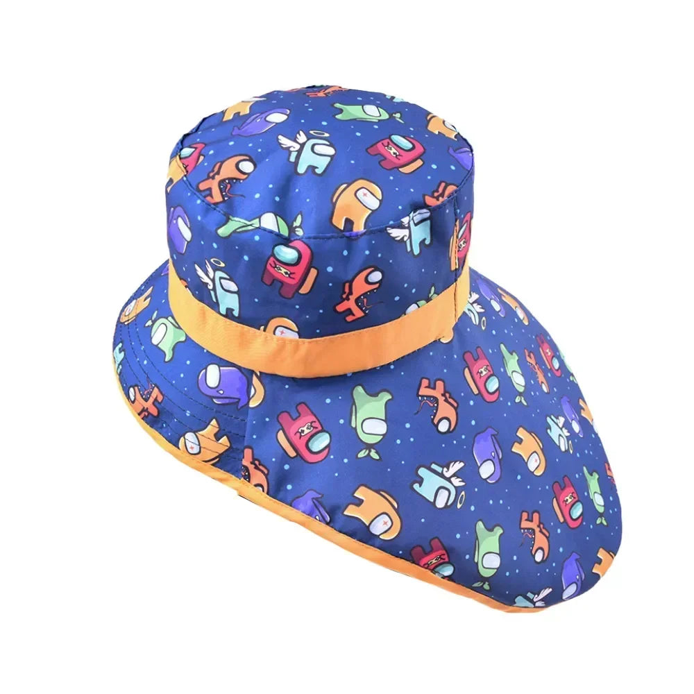 New 2022 Spring Summer Cotton Baby Sun Hat for Girls Boys Baby Bucket Hat Outdoor Children Fisherman Hat UV Protection Beach