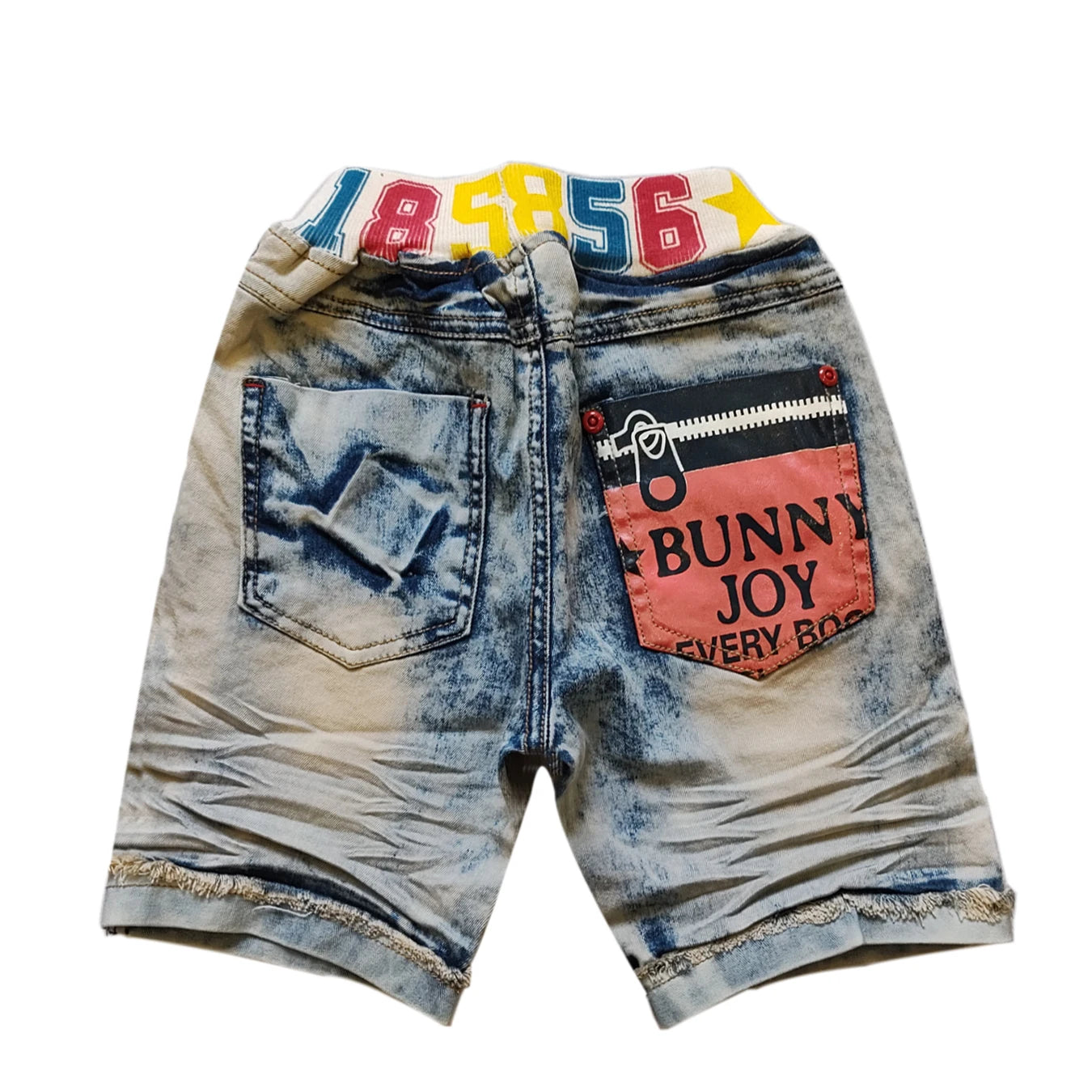 5053 kids denim shorts soft summer 40% length boy shorts jeans