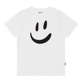 Boys Clothes Molo Brand New Summer Sale Smile Face Kids T-shirts Short Sleeve Cute Cartoon Tops Cotton Tee Toddler Girls Outwear