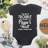 Newborn Boy Girl Clothes Black Short Sleeved Romper Outdoor Breathable Soft Baby Jumpsuit Street Trend Casual Toddler Onesies