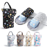 New Waterproof and Reusable Baby Diaper Bag Baby Handbag Large Capacity Mommy Diaper Storage Bag Carrying Bag for Going Out