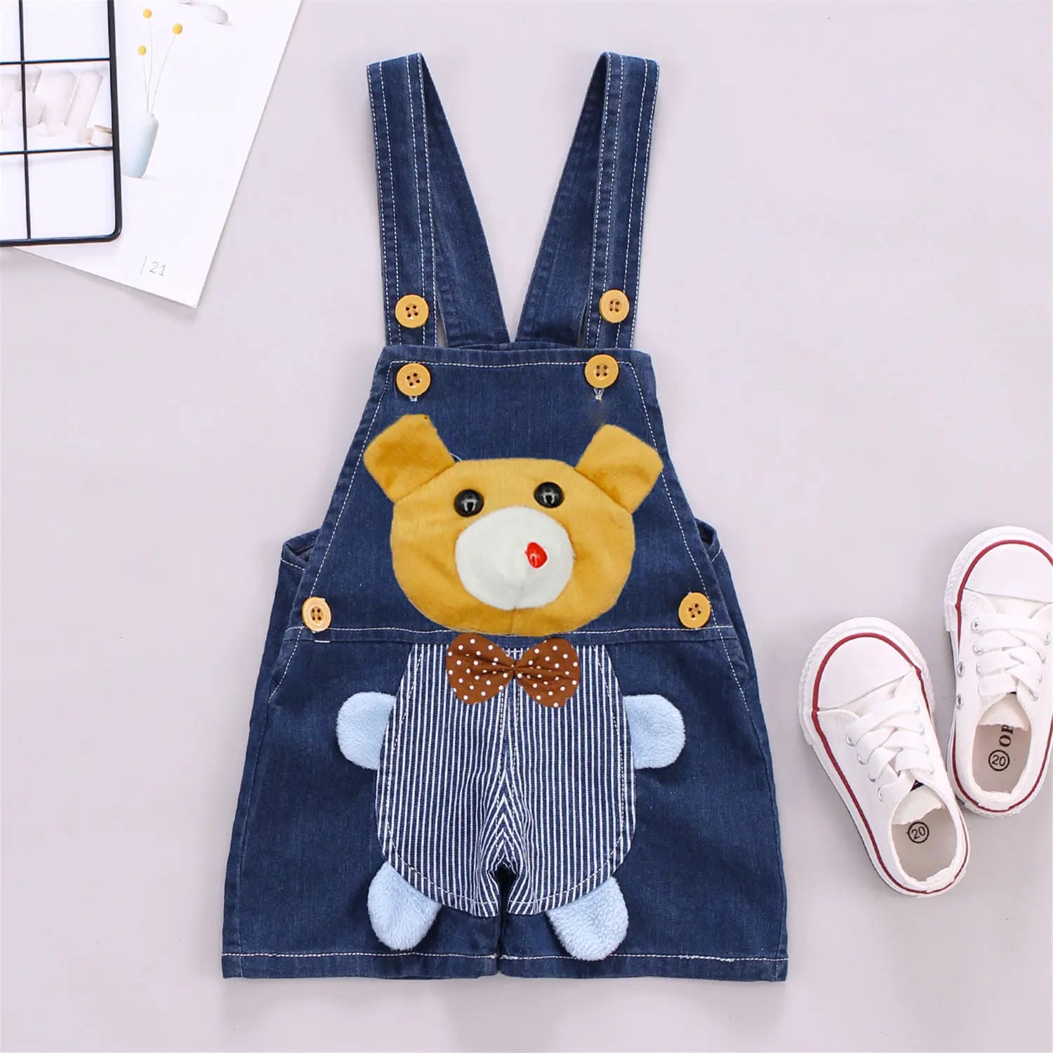 Baby jeans, ages 0-2, jumpsuit, shoulder strap, jumpsuit shorts, denim shorts, suspender pants, shoulder strap shorts