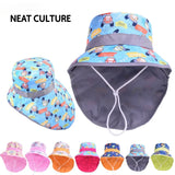 New 2022 Spring Summer Cotton Baby Sun Hat for Girls Boys Baby Bucket Hat Outdoor Children Fisherman Hat UV Protection Beach