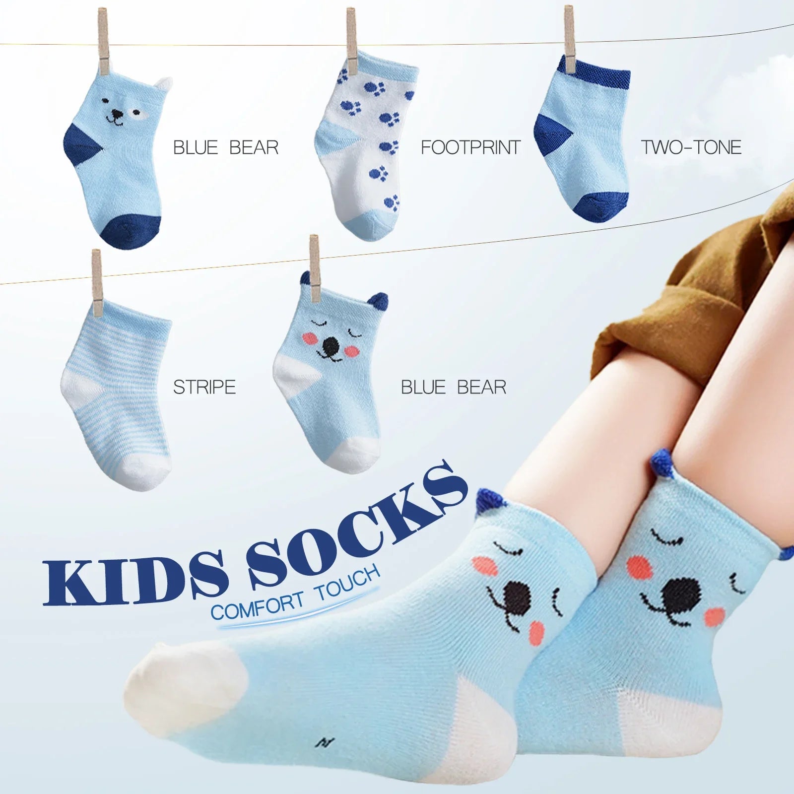 10 Pairs Baby Socks Newborn Baby Boy Girls 0-3 Years Kids Soft Cotton Cartoon Animal Cartoon Children's Socks For Boys 2025 New