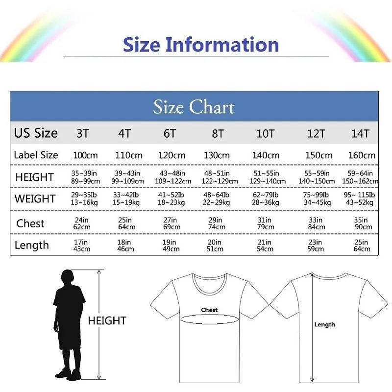 Astronaut New Cartoon T-shirt Boys Summer Shirt Children Short Sleeved Tops Spaceman Clothes 3-14T