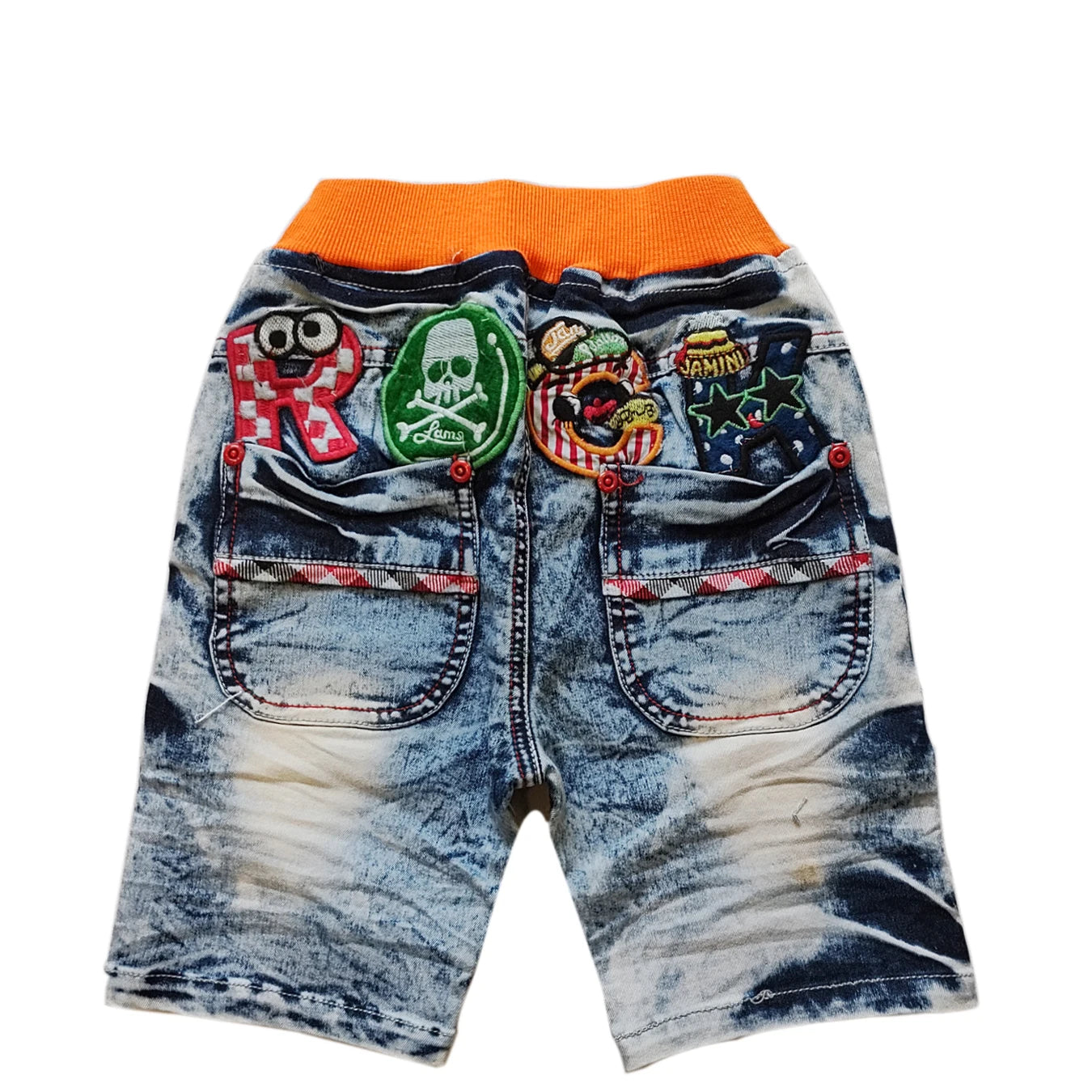 5052  boys shorts soft denim jeans summer 50%-70%  length kids