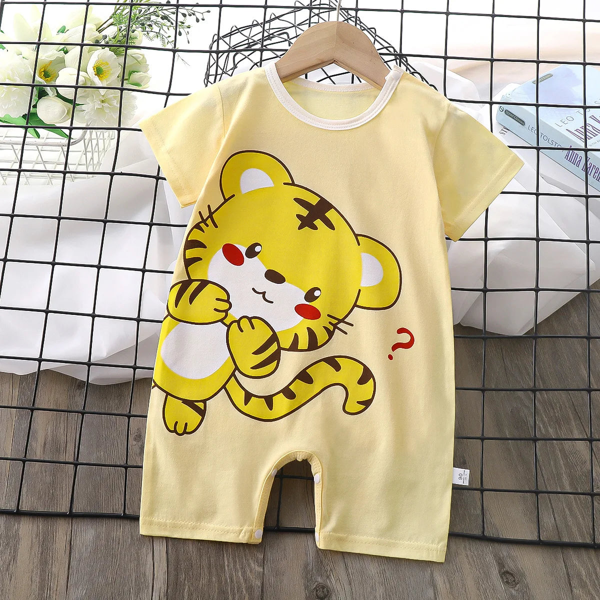 Summer Baby Jumpsuit Romper Clothing Boys Girls Clothes Children's Short-Sleeved Newborn One-piece Romper Children Clothing