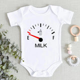 Hot White Cotton  Baby Onesie Minimalist Print Top Sell Creativity Milk High Quality Summer New Clothes 0-24 Newborn Romper