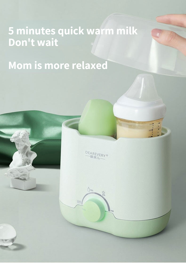 Warm Milk Disinfector 2-in-1 Constant Temperature Multifunctional Warm Milk Device Automatic Heating and Thawing Steam Type