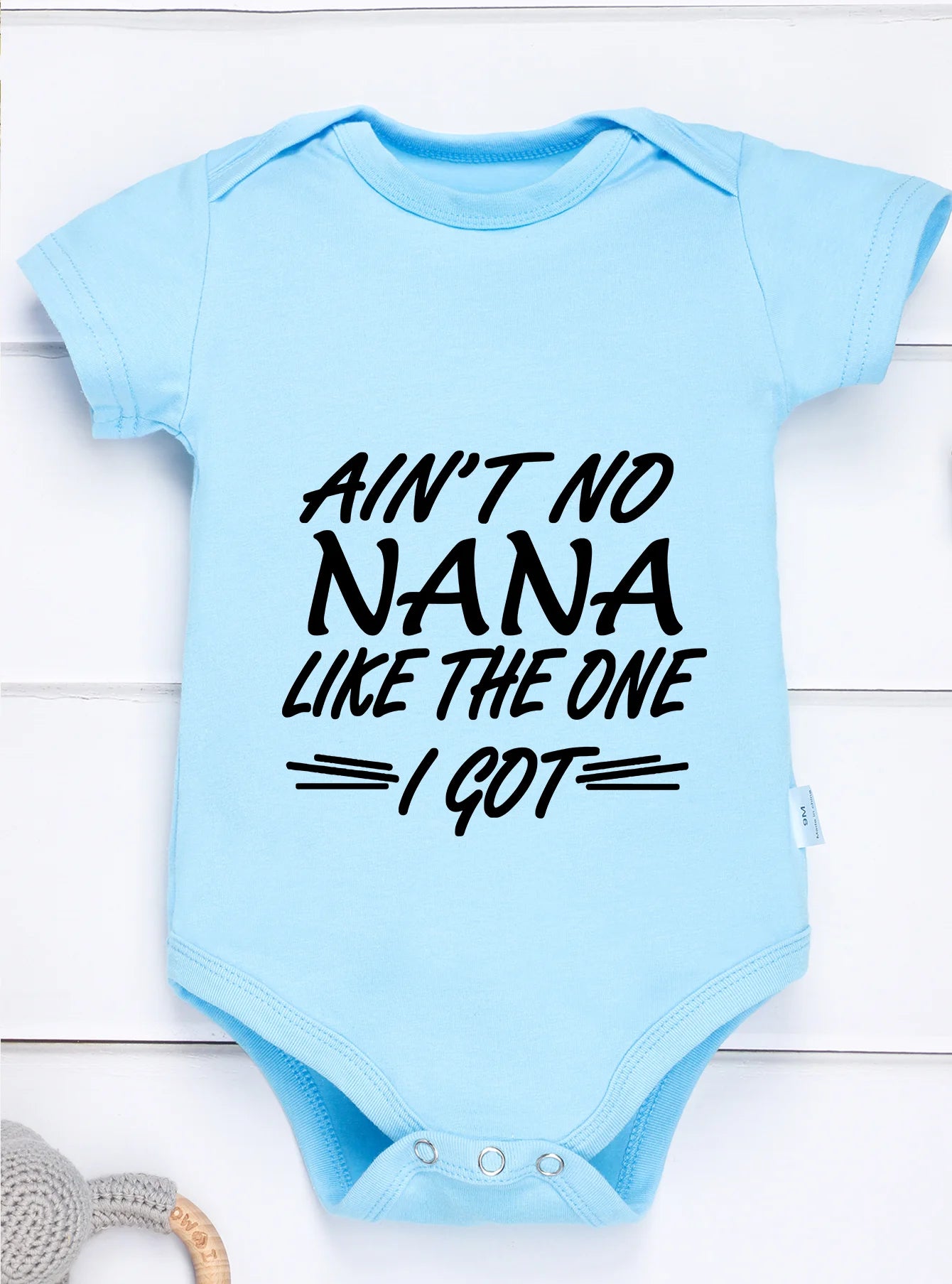 Jumpsuit Newborn Bodysuit Rompers Ain't No Nana Like The One I Got Print Baby Girl Boy Toddler Clothes Infant Short Sleeve