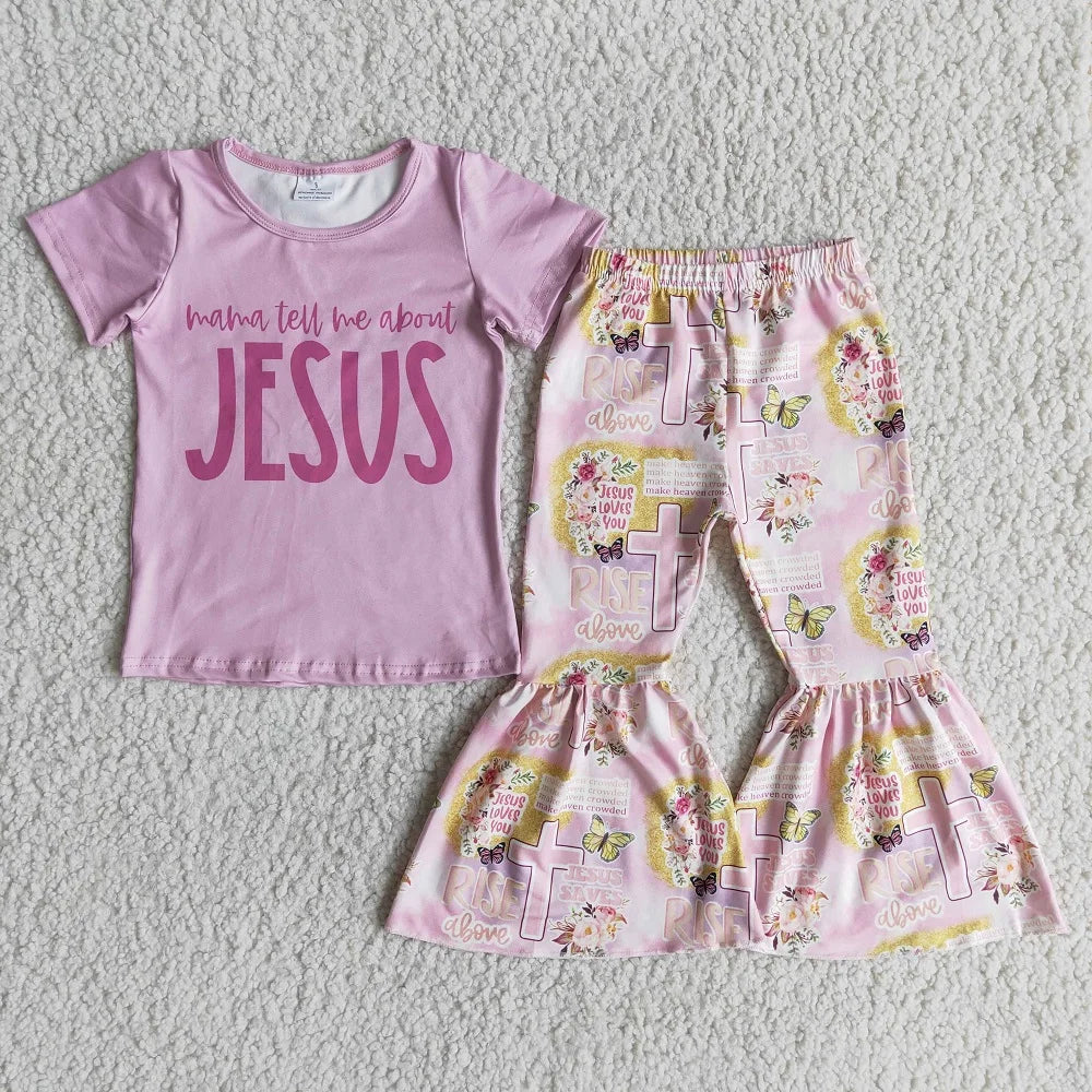 Baby Boy Boutique Clothing Shirt Silly Rabbit Easter Is For Jesus Top Plaid Shorts Children Wholesale Kid Sets Fashion Outfit