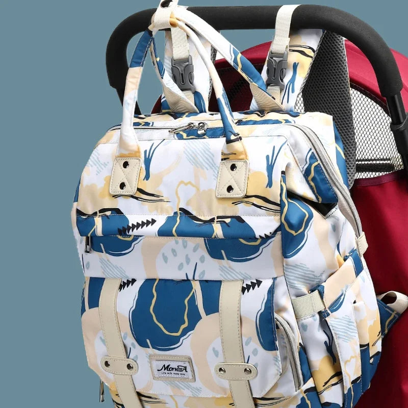 Large Capacity Baby Diaper Bag Waterproof Portable Backpack Outdoor Travel Mother and Pregnant Woman Bag