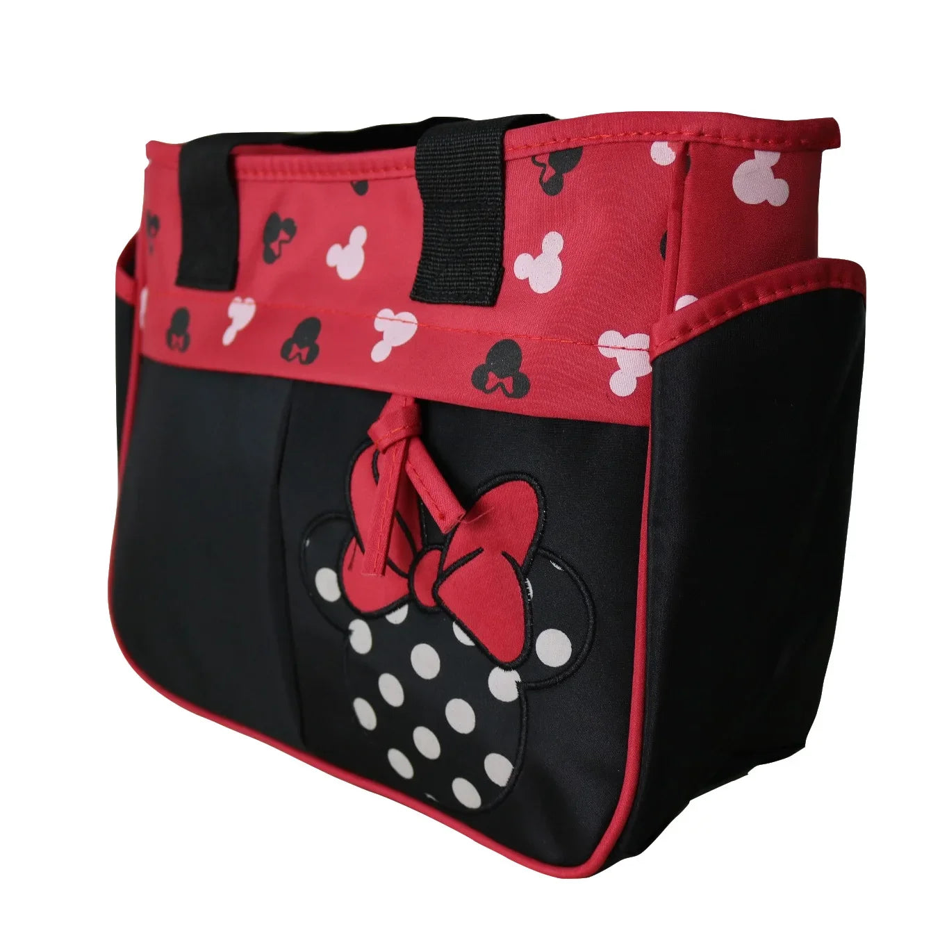 Disney Mickey's New Diaper Bag Handbag Luxury Brand Cartoon Fashion Baby Bag 5-piece High Capacity Baby Diaper Bag High Quality