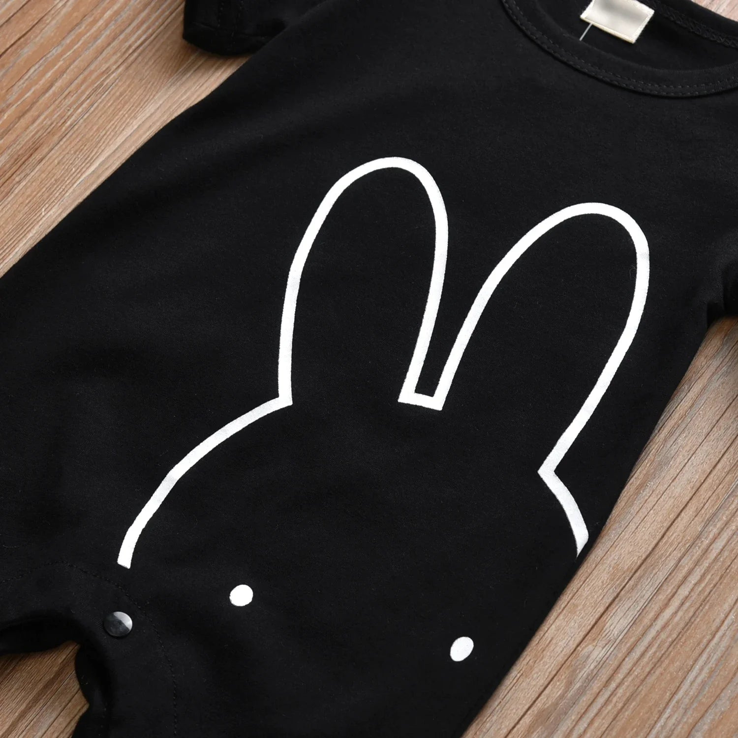 New Arrival Rabbit Pattern Print Newborn Baby Girl Romper Summer Clothes Short Sleeve One Piece Jumpsuit Pajama Toddler Clothing