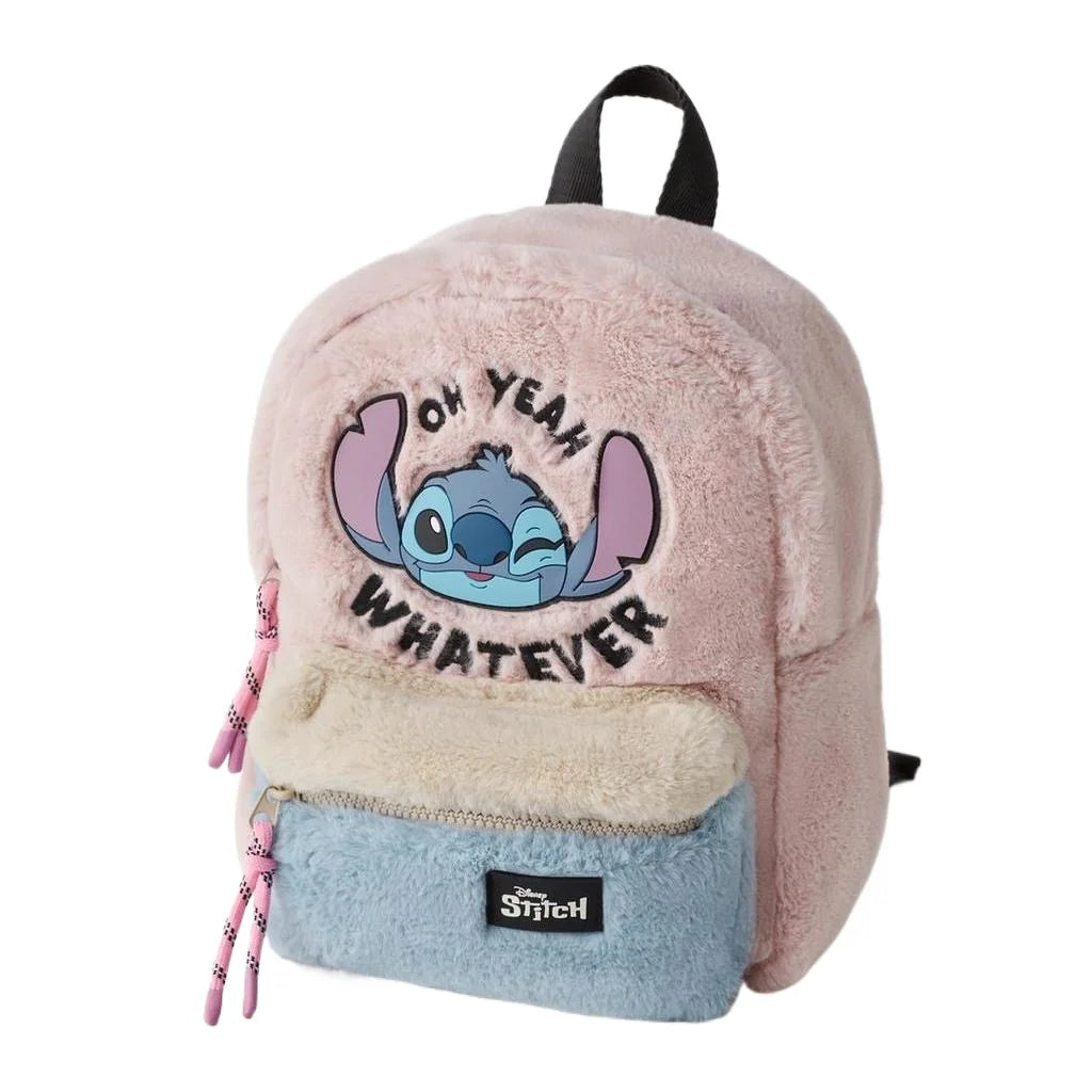 Disney cartoon Stitch New Kids Backpack Mini Schoolbag Girls and Boys Cute Shoulder Bag