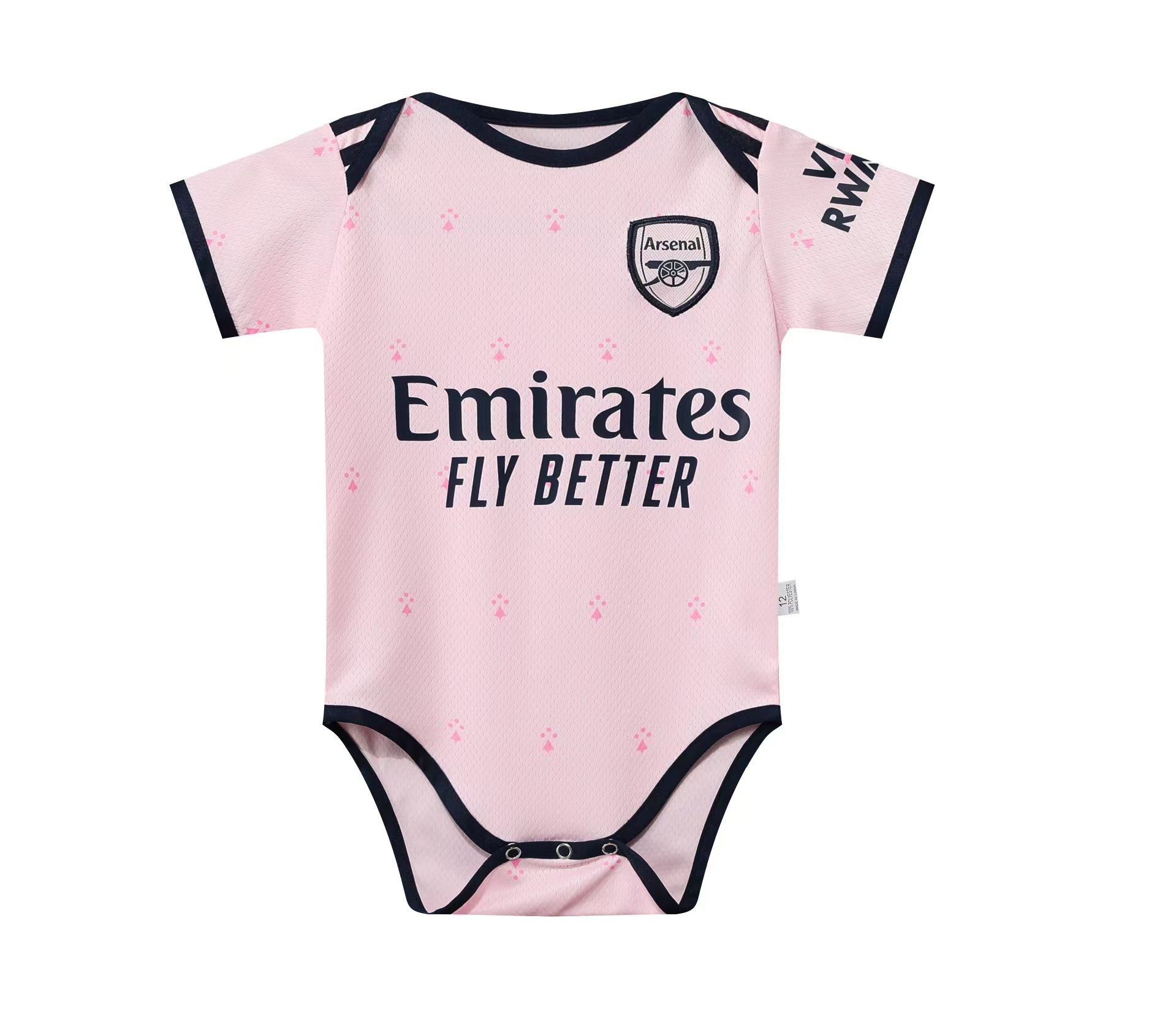 2022-2023 Unique Toddler Baby Soccer Jersey Short Sleeve Jumpsuit 6-18 Months