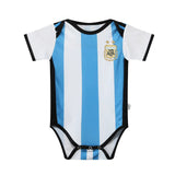 2022-2023 Unique Toddler Baby Soccer Jersey Short Sleeve Jumpsuit 6-18 Months